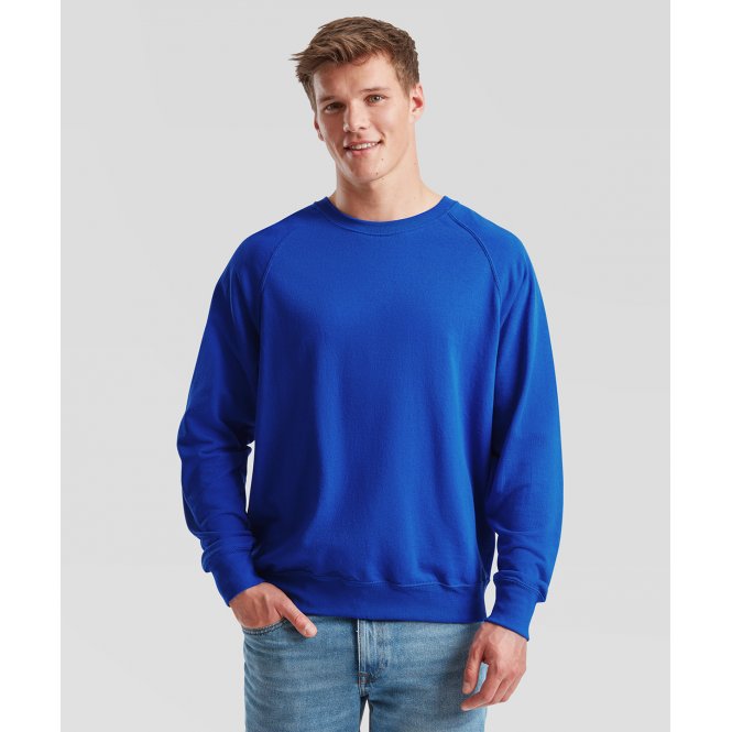 Lightweight raglan sweatshirt