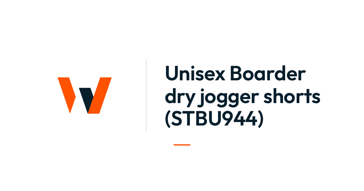 Unisex Boarder dry jogger shorts (STBU944)