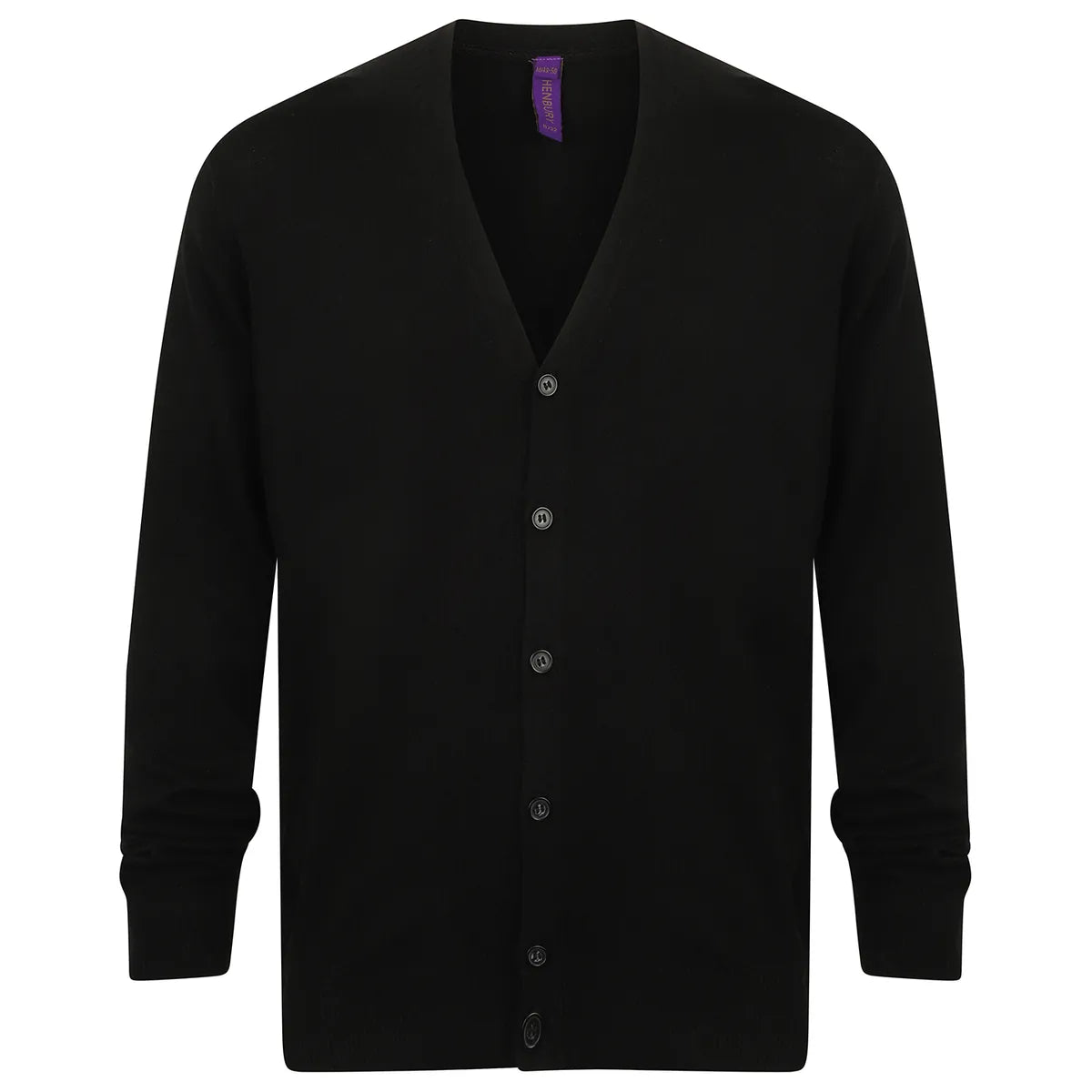 V-button cardigan
