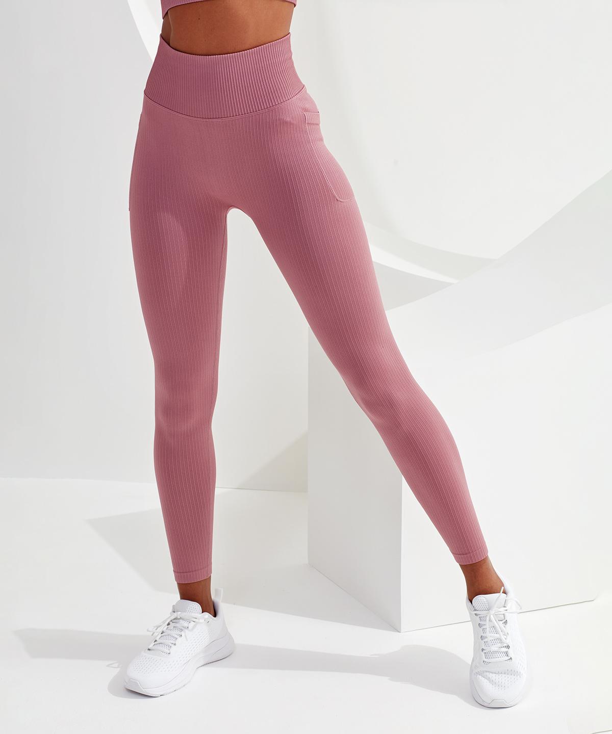 Women's TriDri® ribbed seamless multi-sport leggings