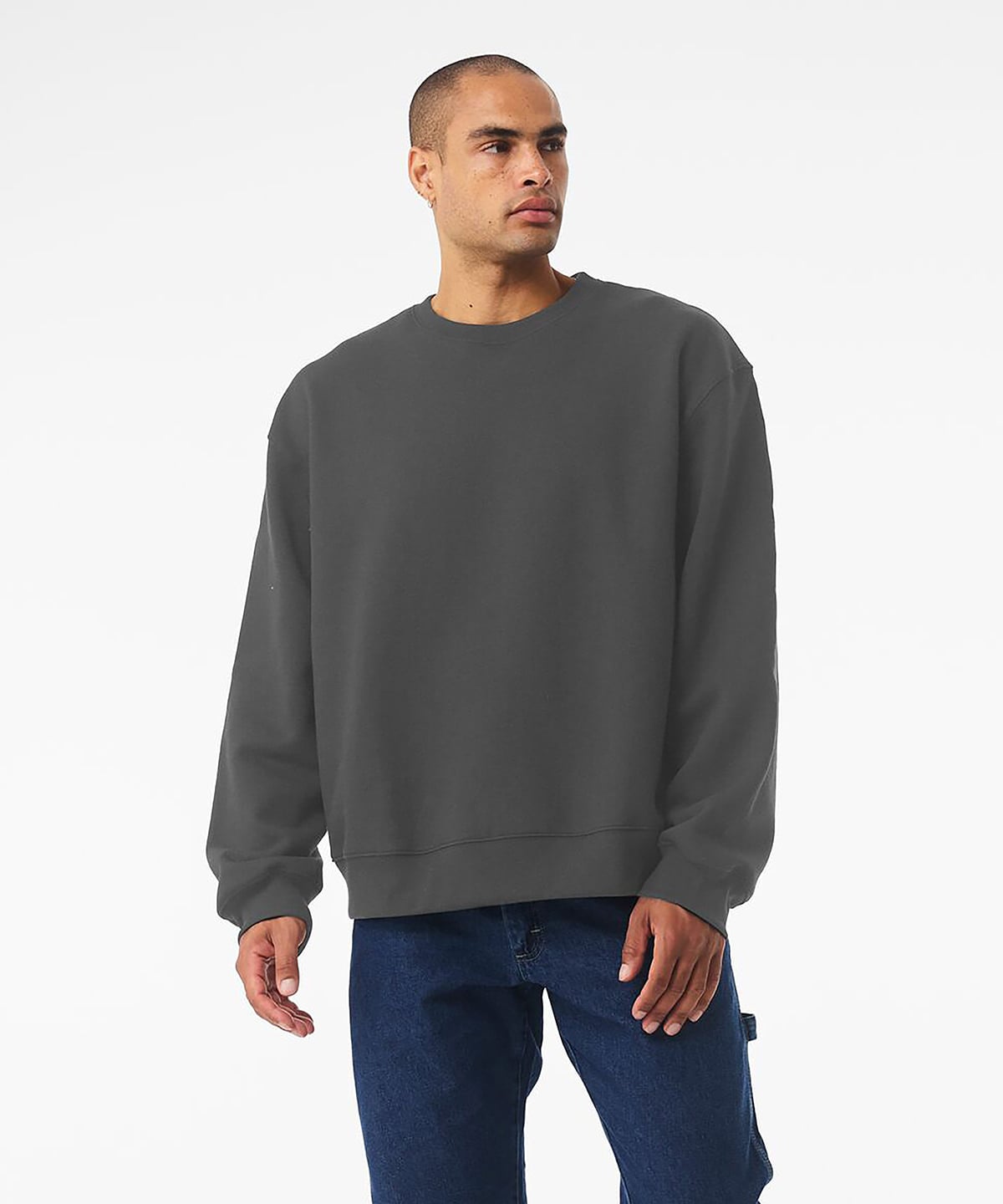 Unisex crew neck heavy sweatshirt