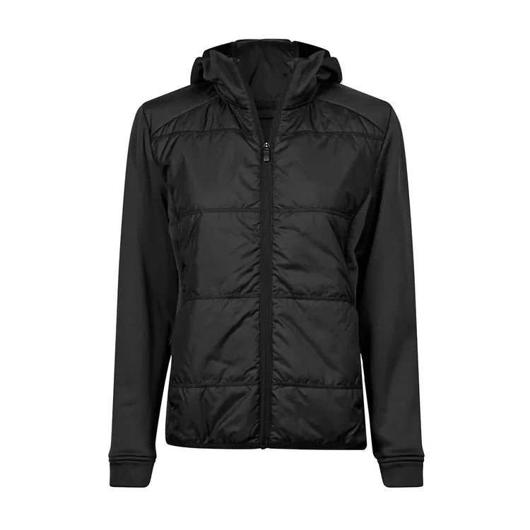 Women’s hybrid-stretch hooded jacket (9113)