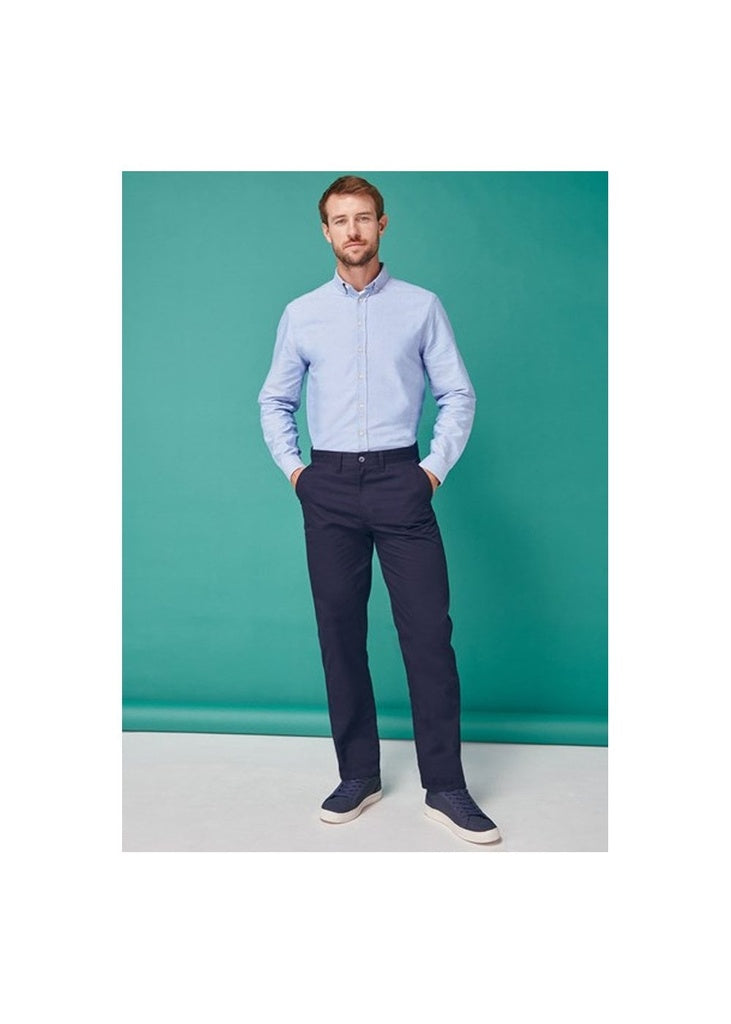 65/35 flat fronted chino trousers