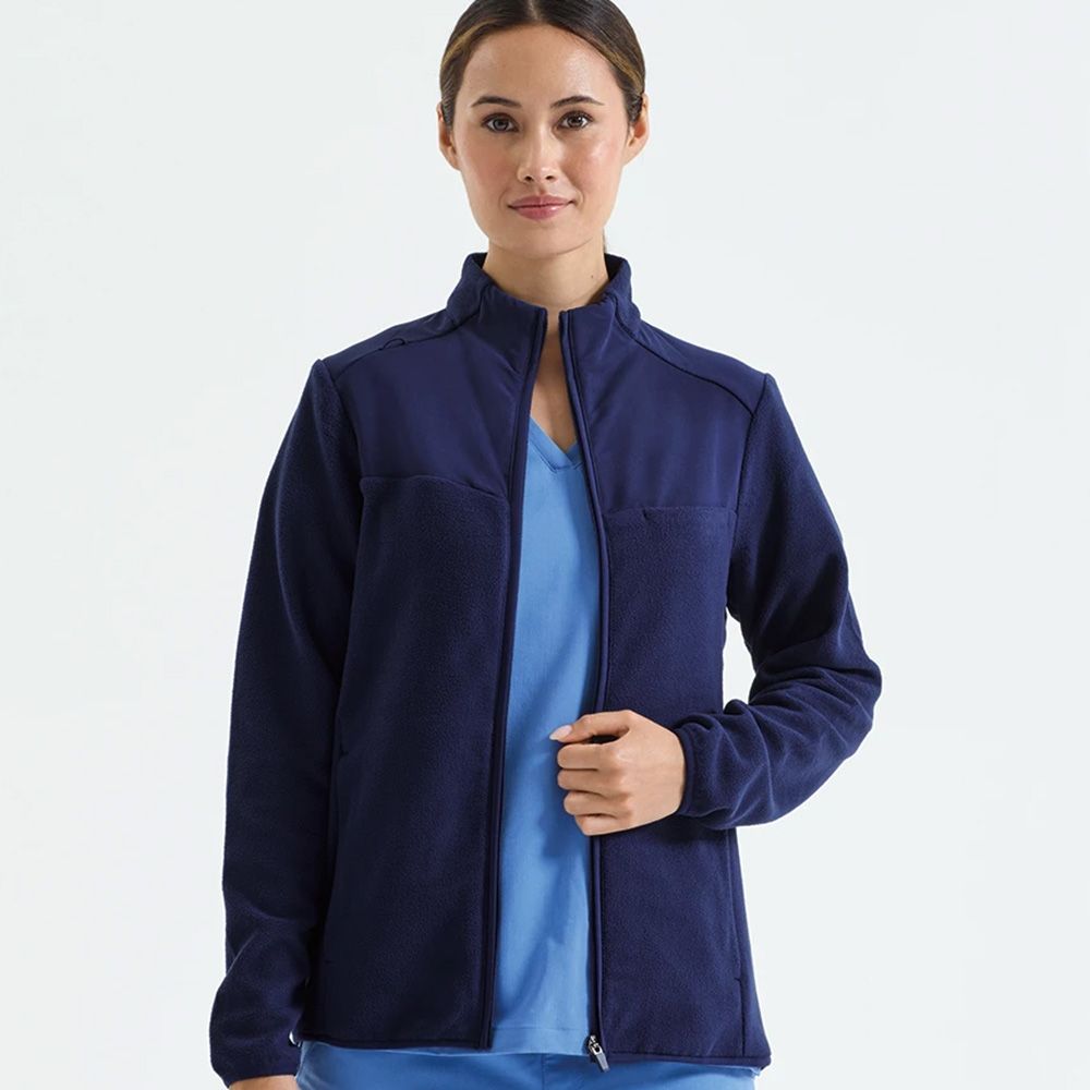 'Agility' women's panelled fleece jacket