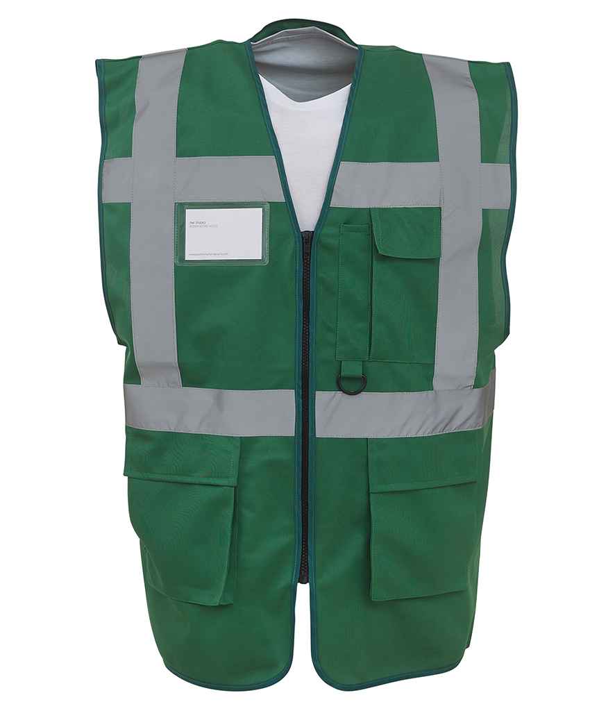 Hi-vis railway waistcoat class 2 (HVW118PE)