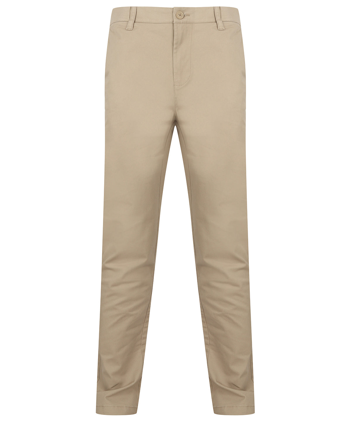 Stretch chinos with flex waistband
