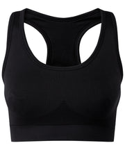 Tridri® seamless "3D fit" multi-sport sculpt solid colour bra