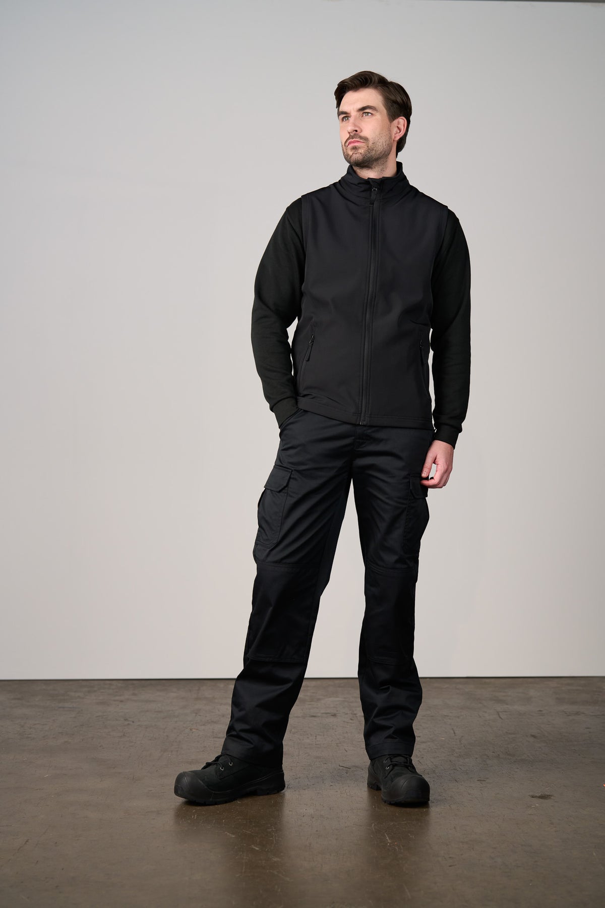 Pro 2-layer softshell gilet