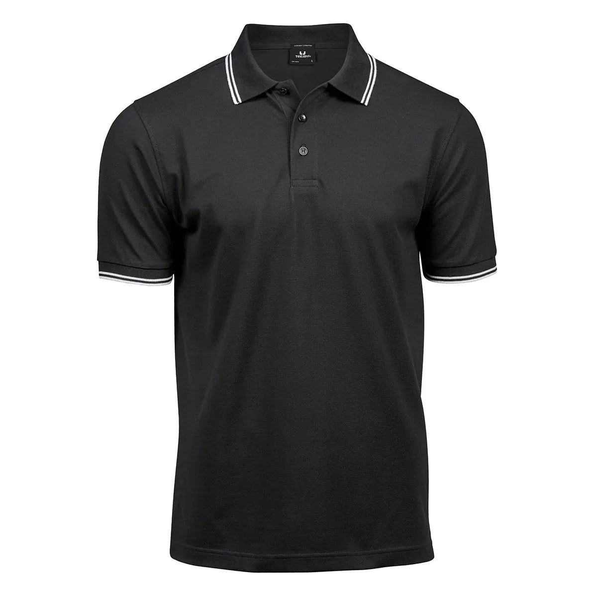 Luxury stripe stretch polo (1407)
