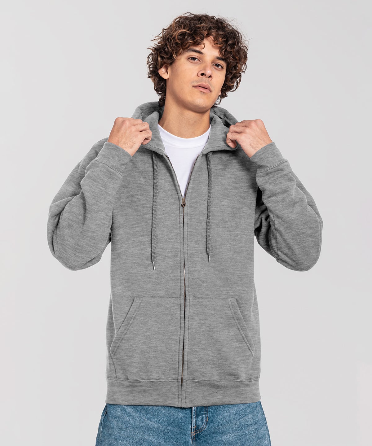 Iconic premium hooded sweat jacket