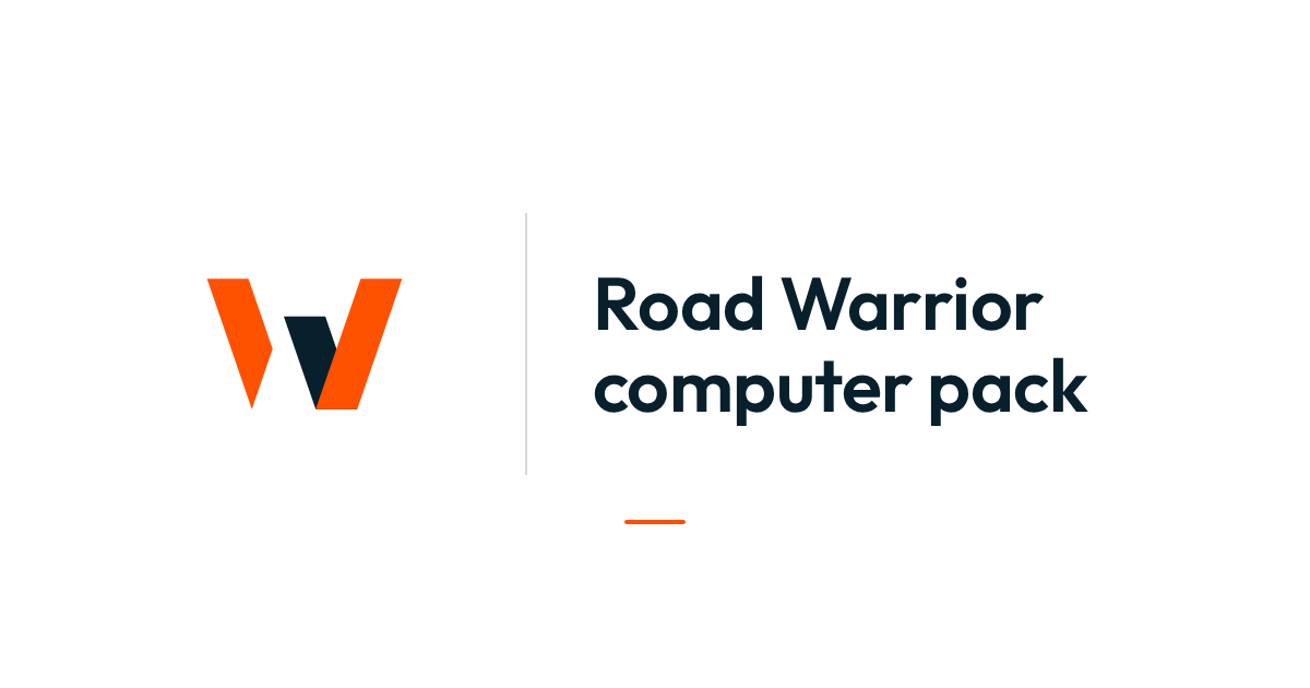 Road Warrior computer pack