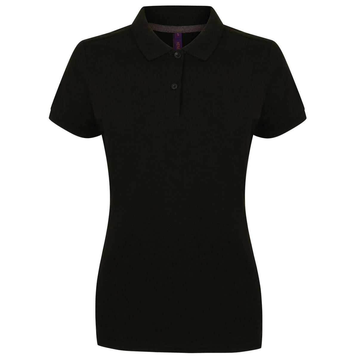 Women's micro-fine piqué polo shirt