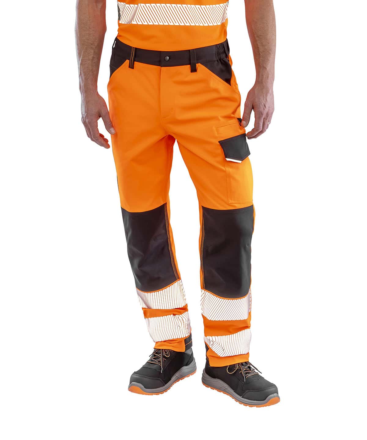 Safe-Guard recycled dynamic stretch safety trousers