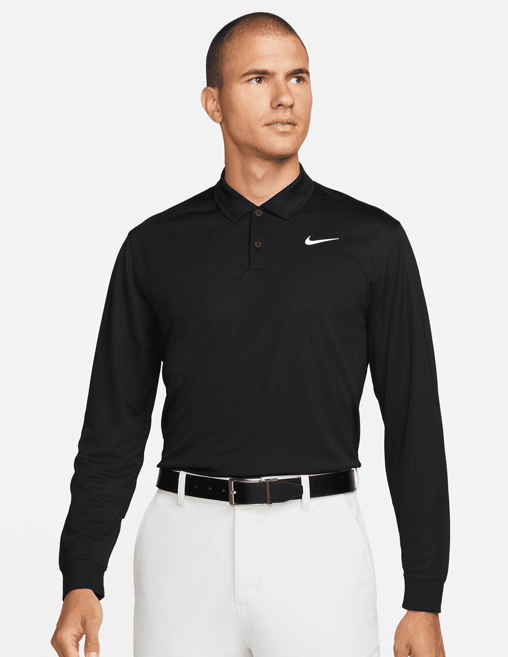 Nike Dri-FIT Victory solid long sleeve polo