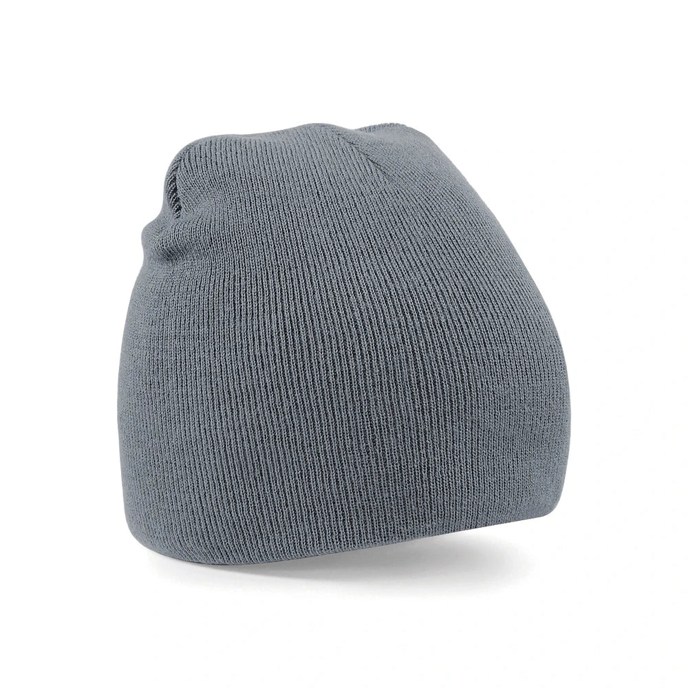 Two-tone pull-on beanie