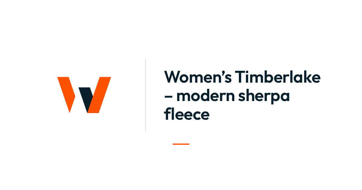 Women’s Timberlake – modern sherpa fleece