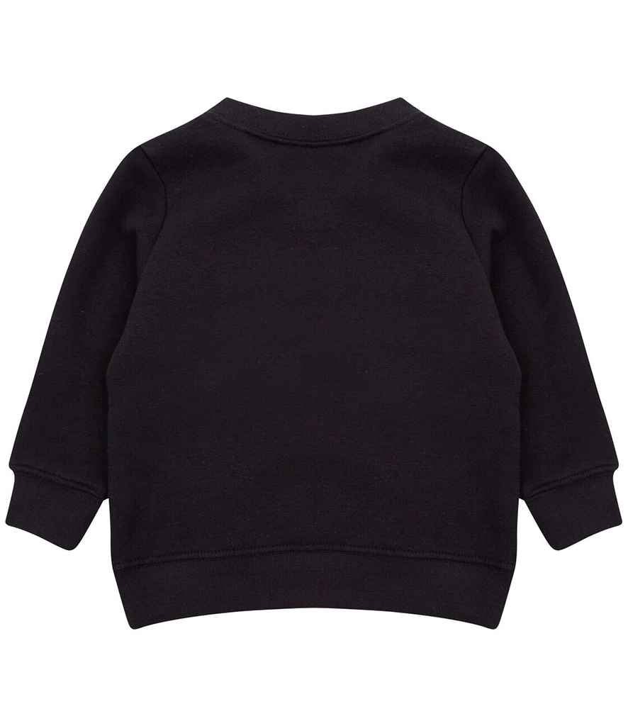 Crew neck sweatshirt with shoulder poppers