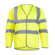 Long Sleeve Hi Vis Safety Waistcoat