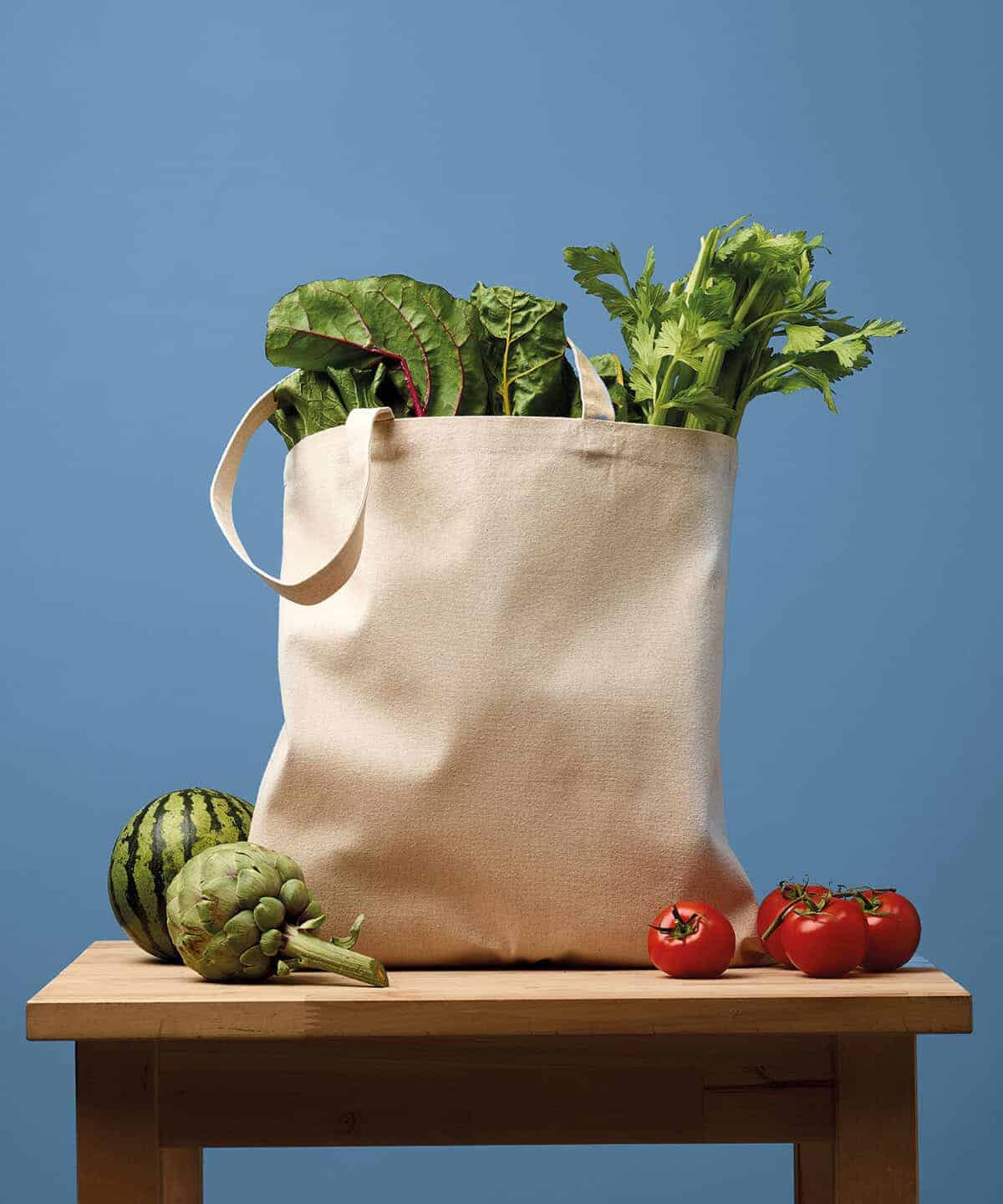 Recycled premium canvas shopper