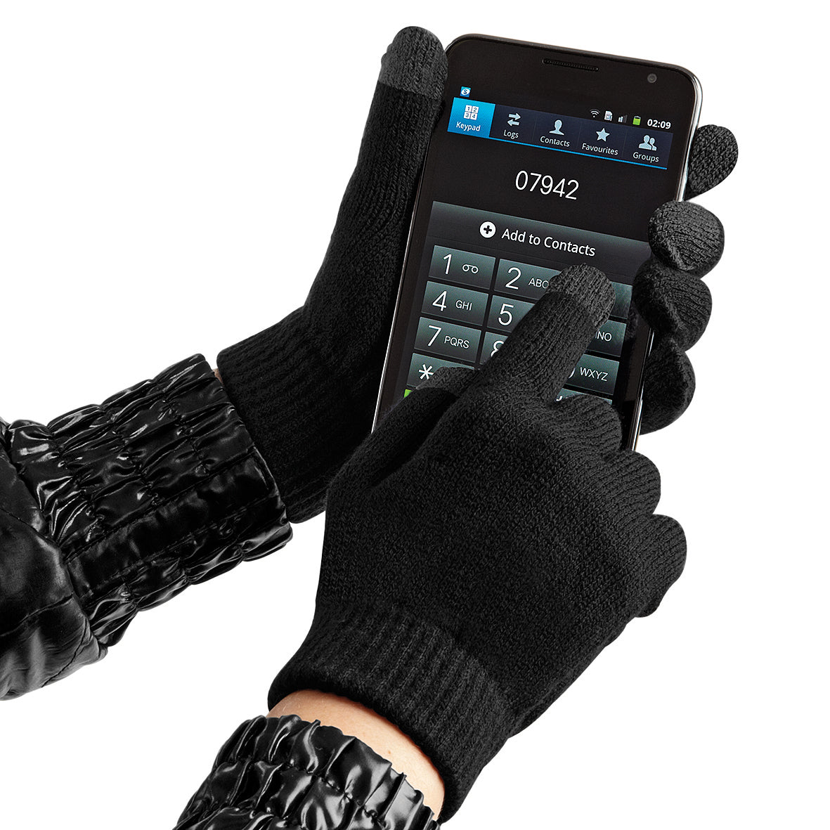 Touchscreen smart gloves