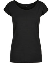 Women's wide neck tee