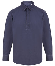 Pullover drill shirt