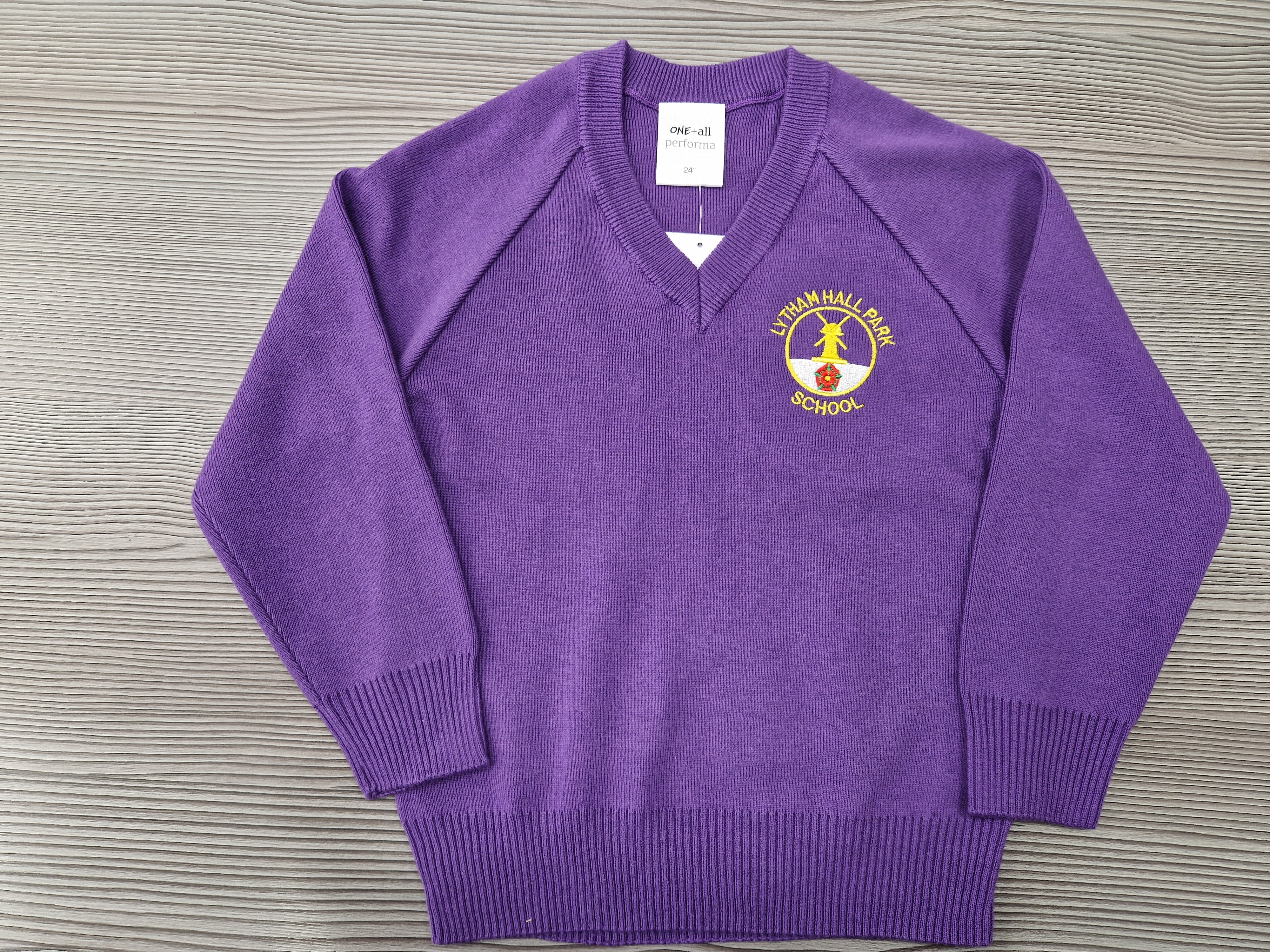 Lytham Hall Primary Knitted Jumper (Embroidered) - P50