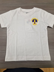 Lytham Hall Primary P.E T-Shirt White (Embroidered)
