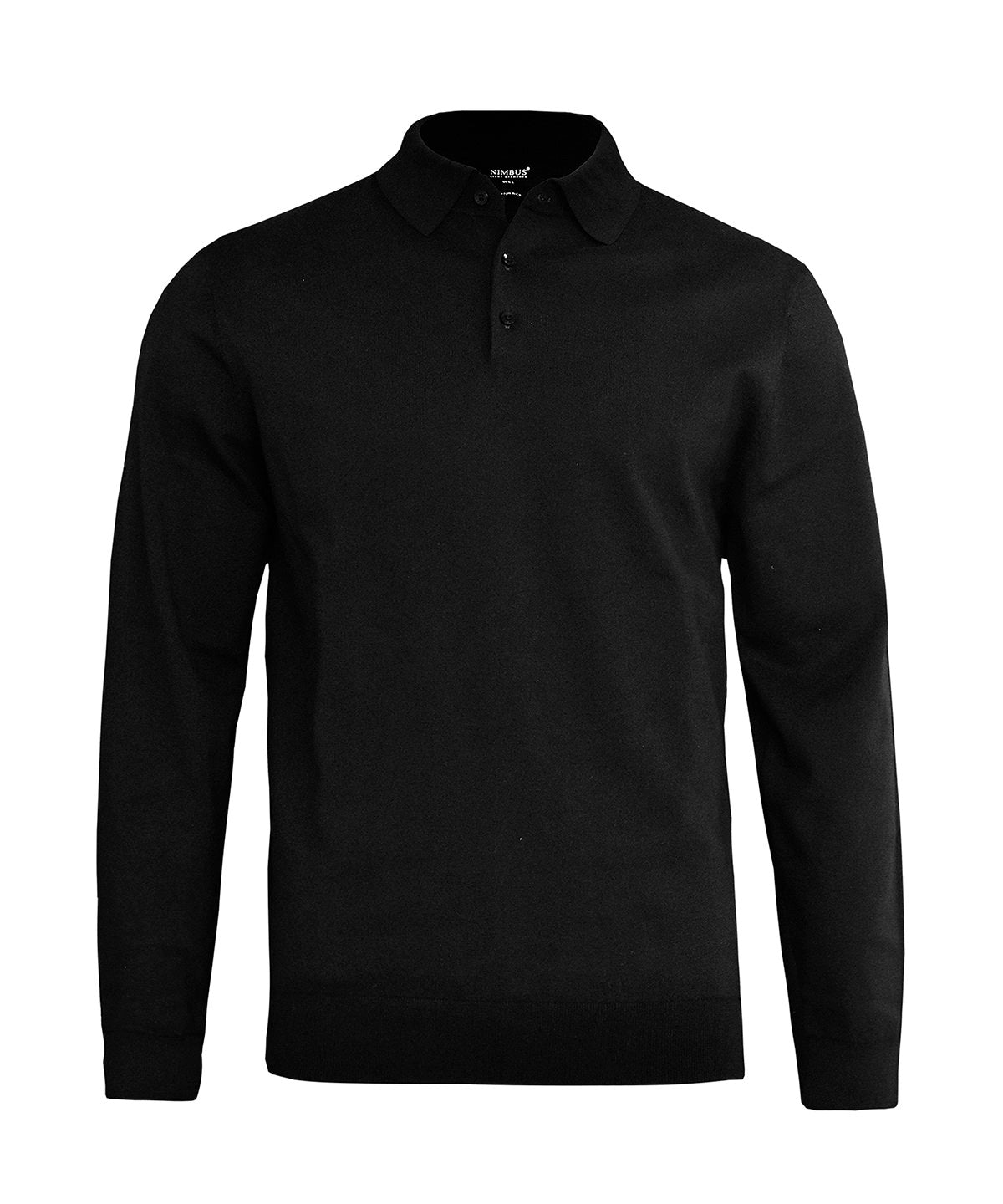 Brighton long sleeve polo – elegant knitted polo