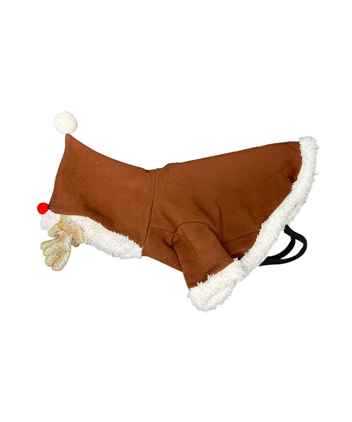 Dog’s reindeer hoodie