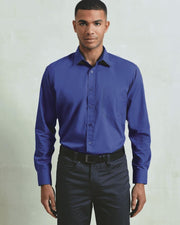 Long sleeve poplin shirt