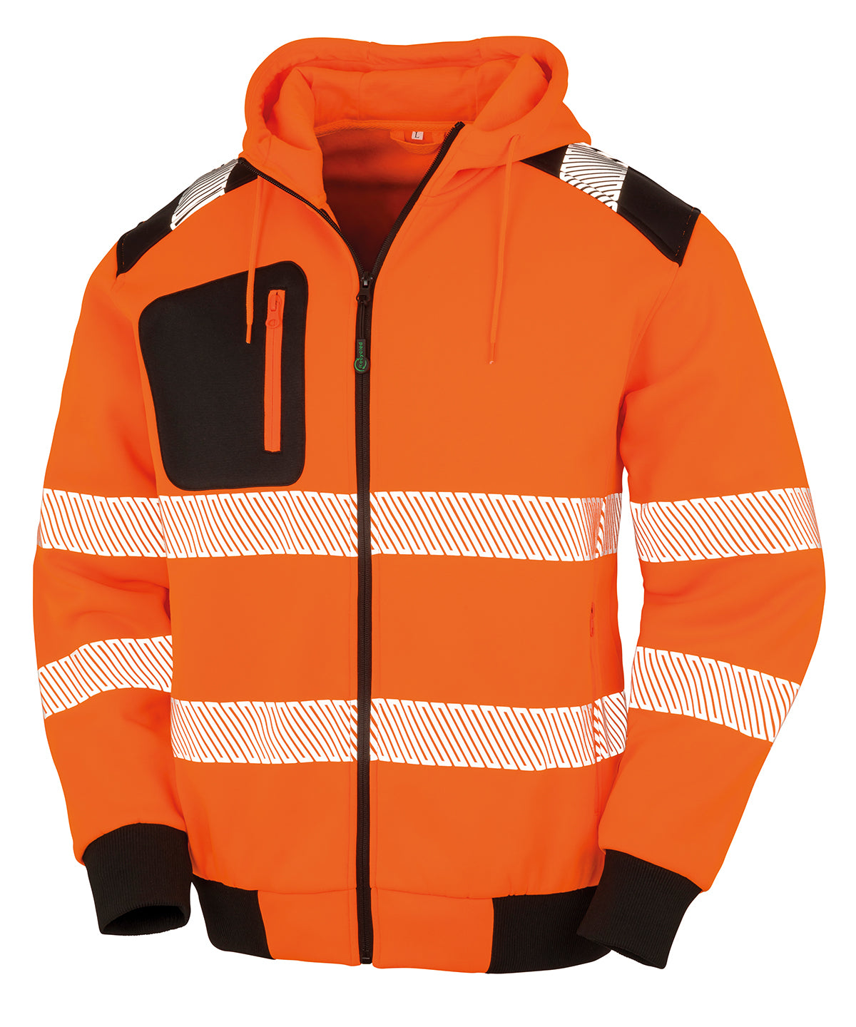 Zipped Safety Hoody