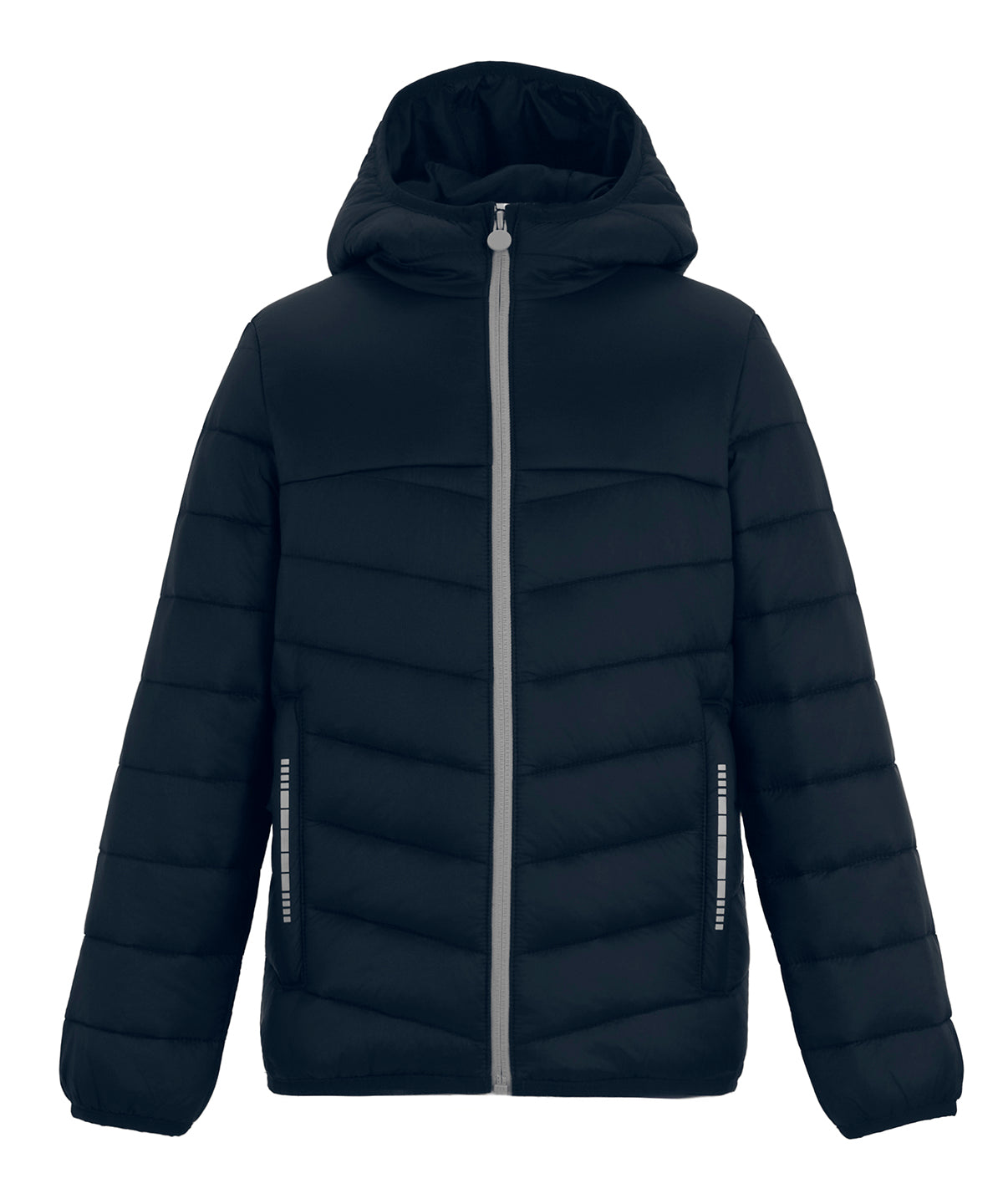 Junior Loftlite hooded baffle jacket