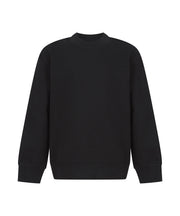 Kids sustainable fashion curved hem sweatshirt