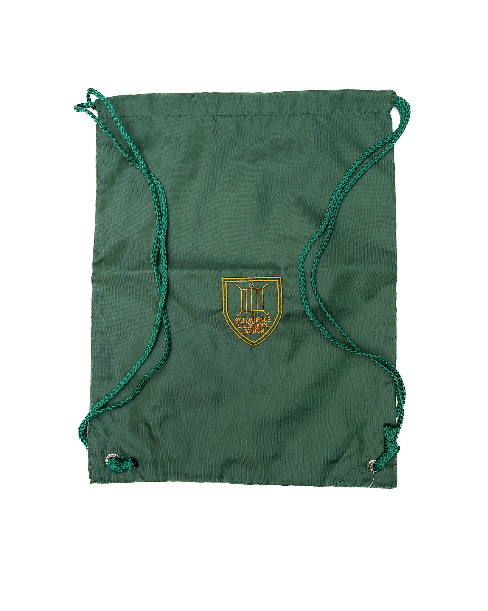 Barton S.L. Primary P.E Bag (BOTTLE GREEN) - Embroidered