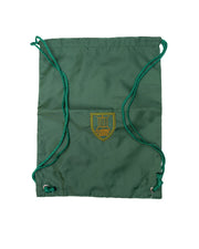Barton S.L. Primary P.E Bag (BOTTLE GREEN) - Embroidered