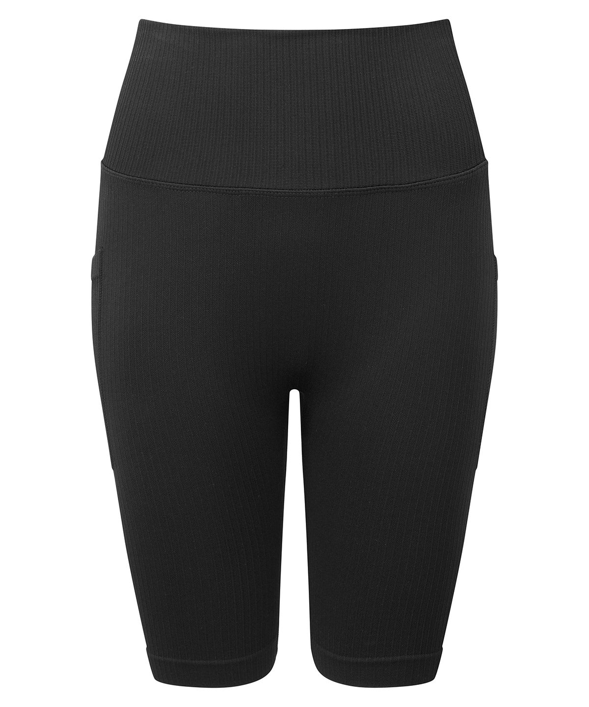 Women's TriDri® ribbed seamless "3D fit" cycle shorts