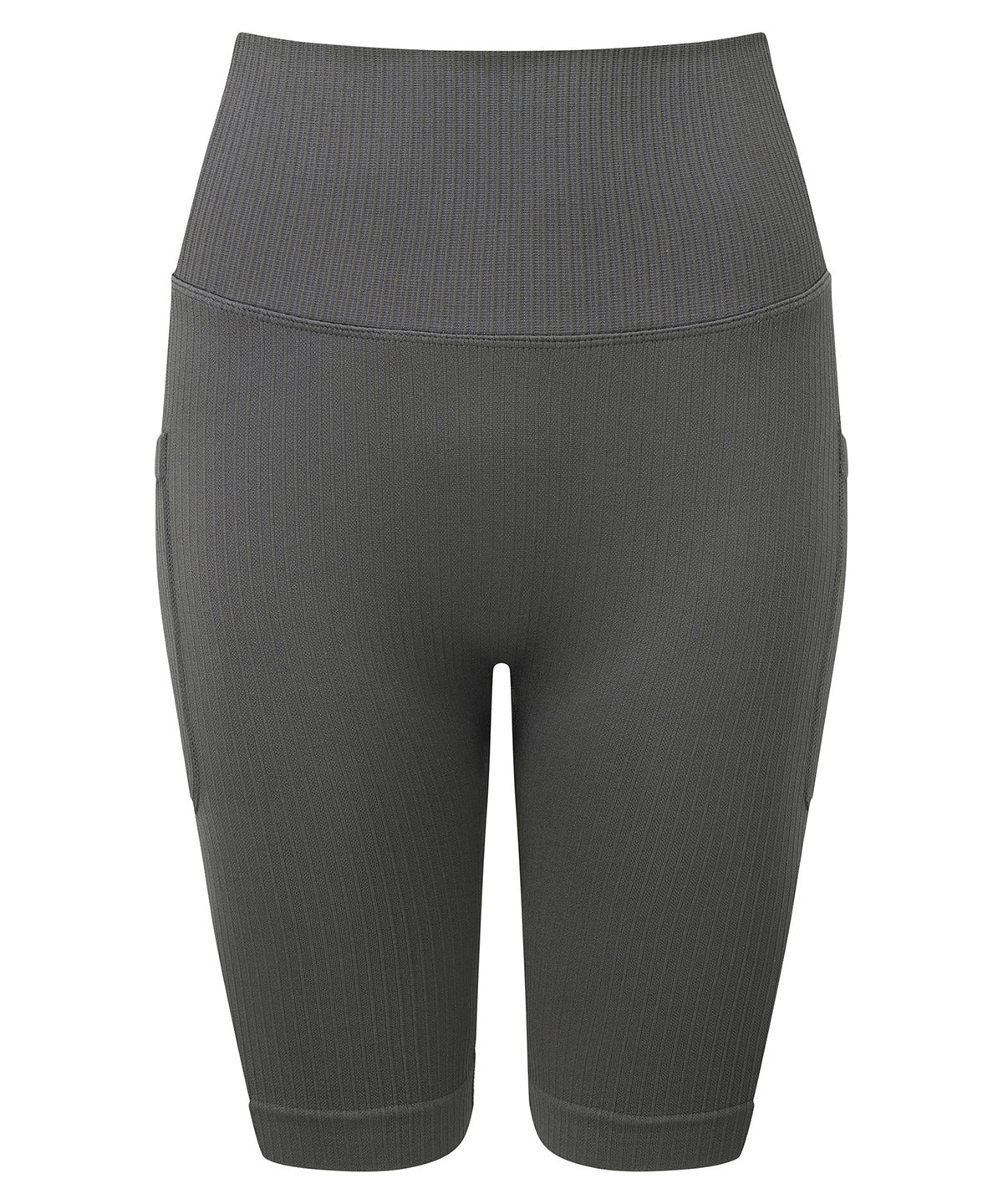 Women's TriDri® ribbed seamless "3D fit" cycle shorts