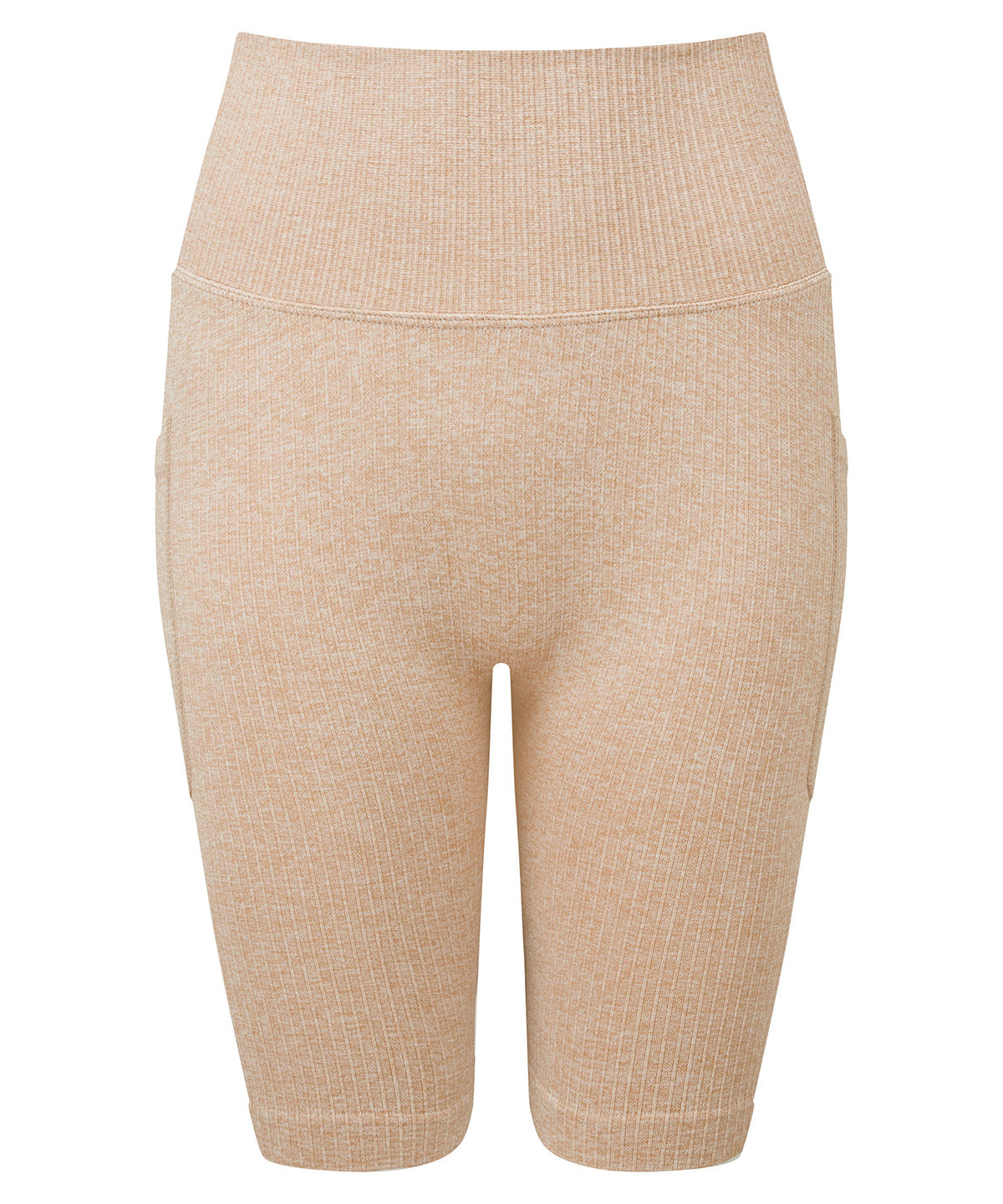 Women's TriDri® ribbed seamless "3D fit" cycle shorts