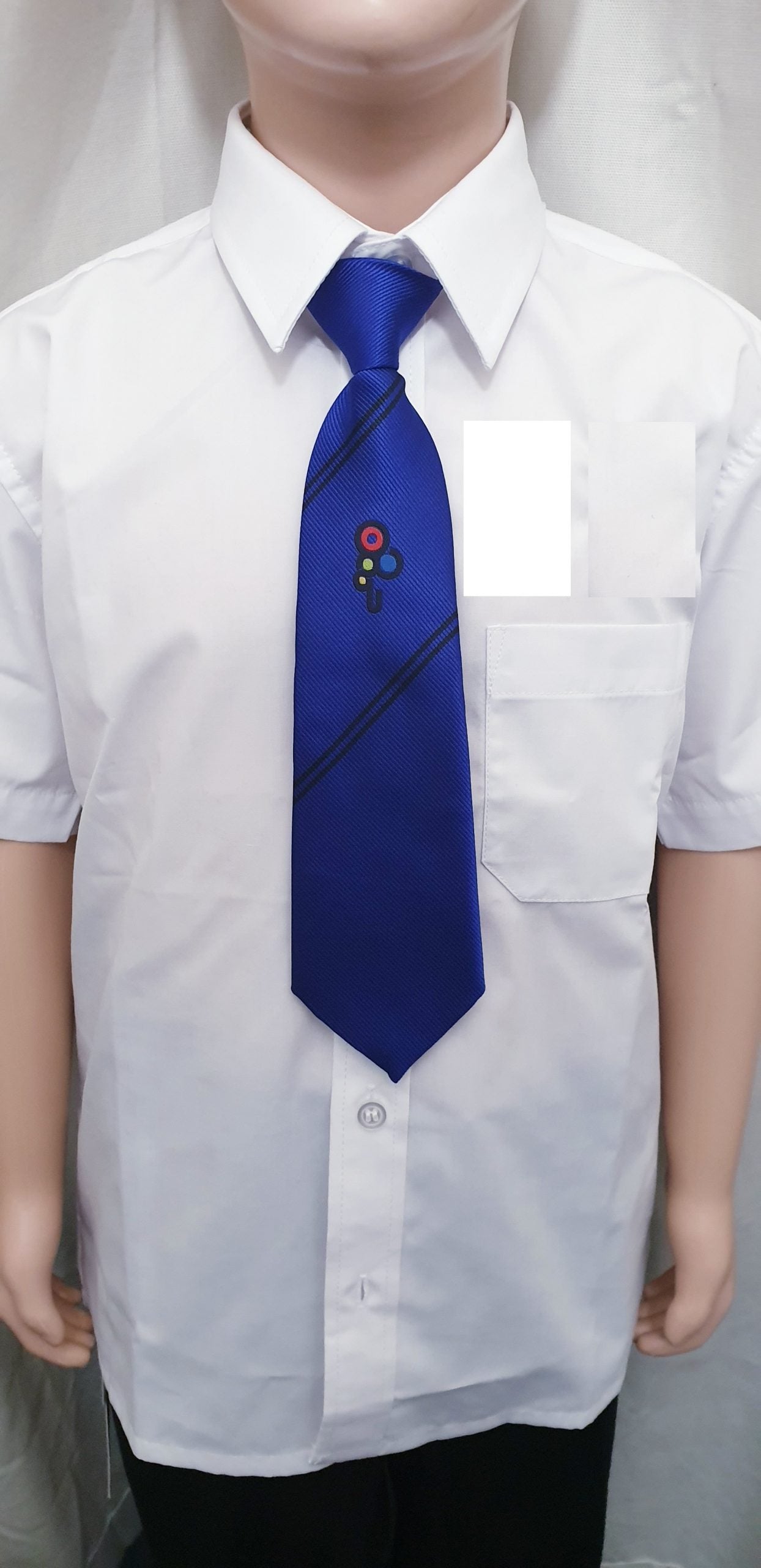 Unity Blue Tie  Clip on