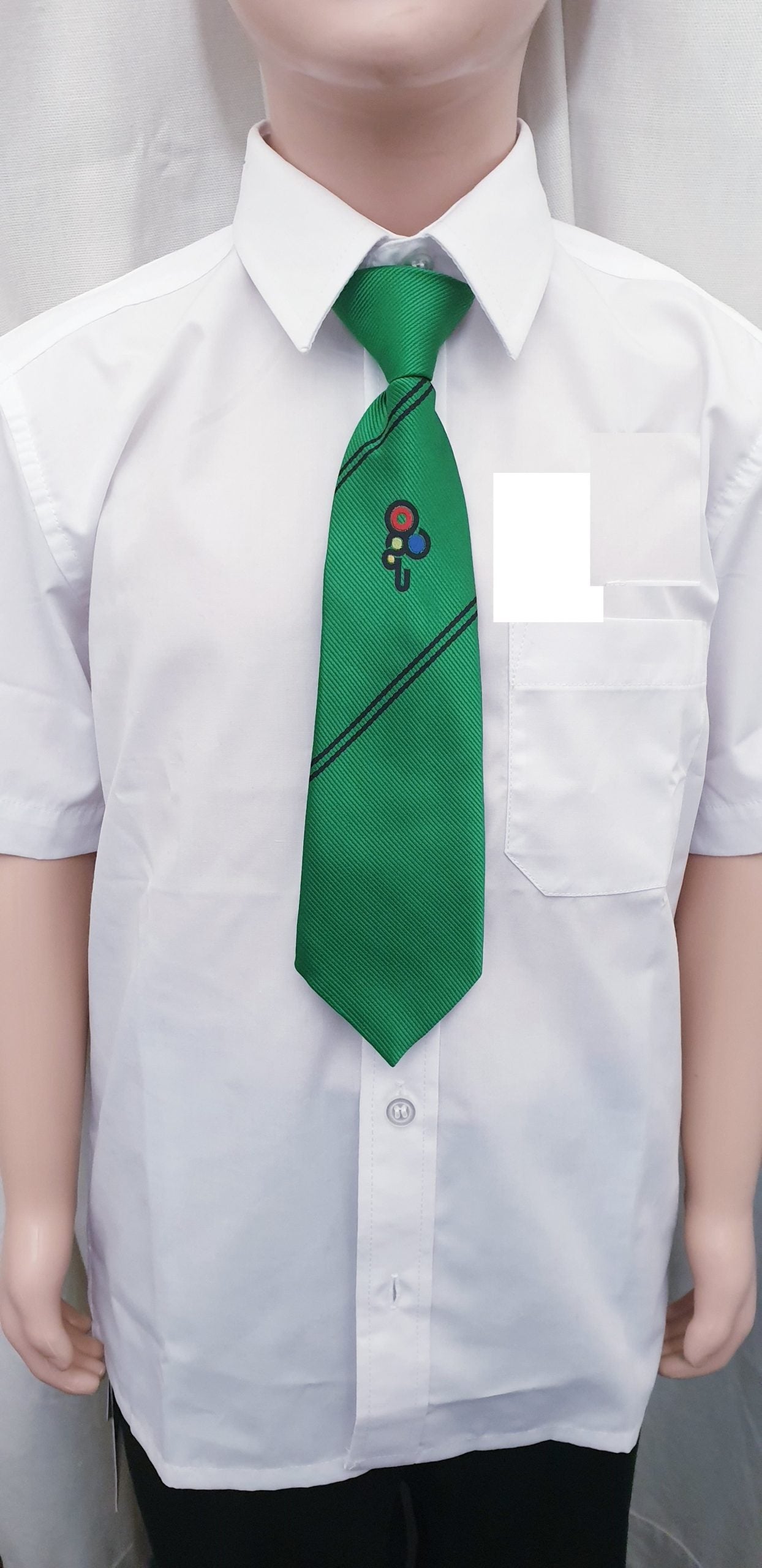 Unity Green Tie  Clip on