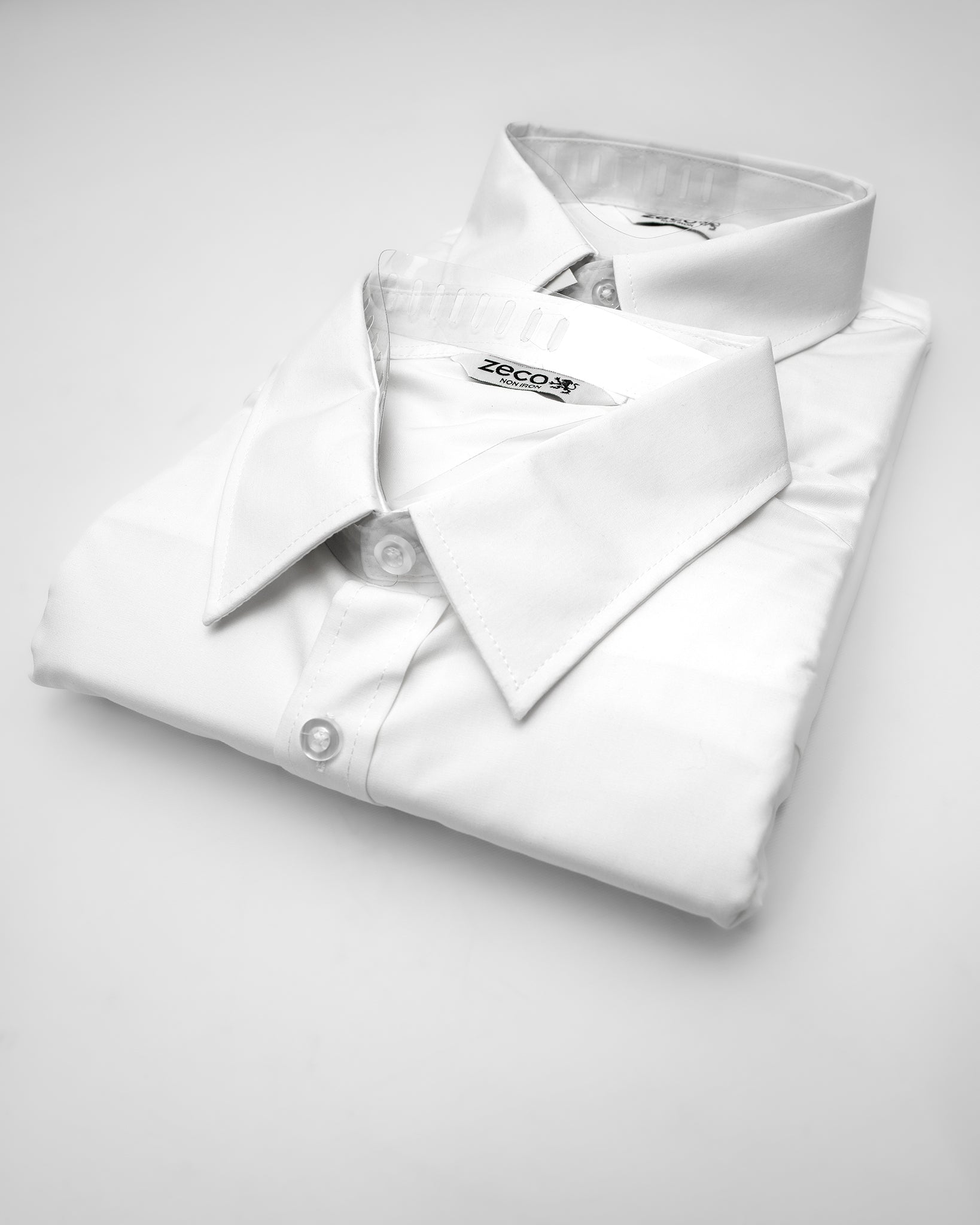 Zeco L/S Shirts - 2 Pack (White)