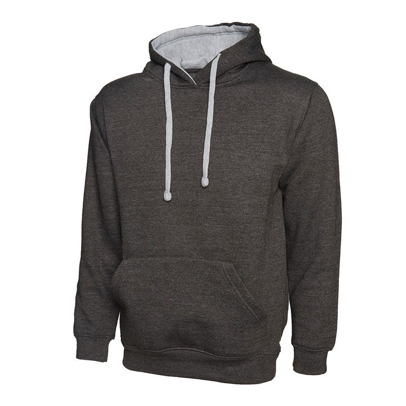 Contrast Hooded Sweatshirt