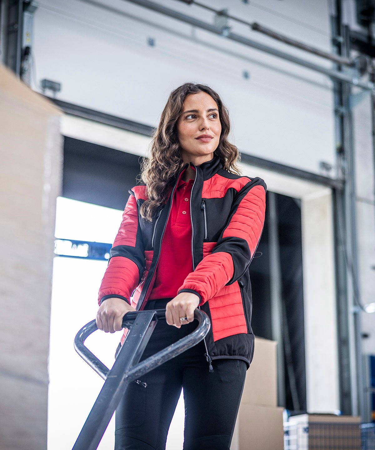 E-Volve unisex thermal hybrid jacket