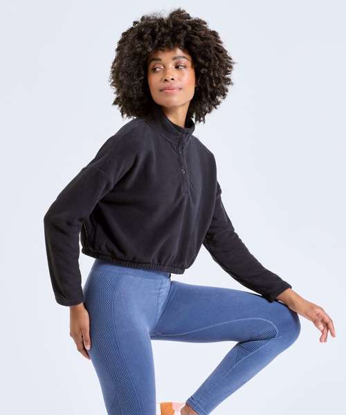 Women's TriDri® cropped fleece