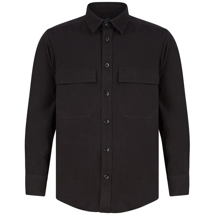Drill overshirt