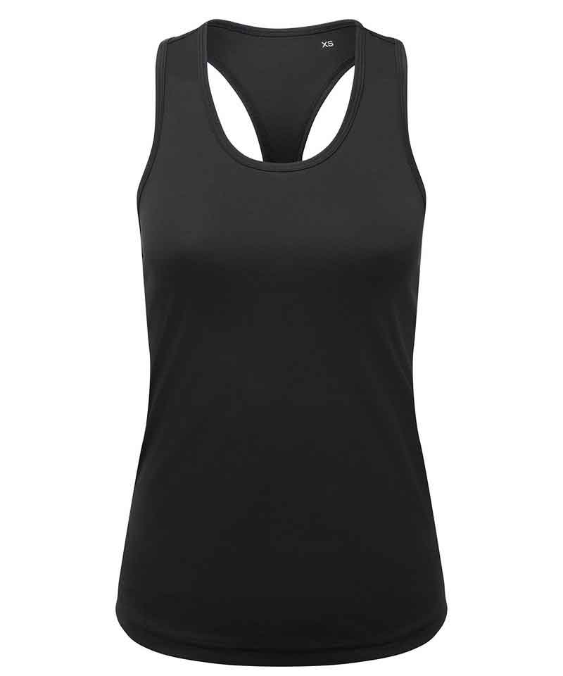 Women's TriDri® recycled performance slim racer back vest