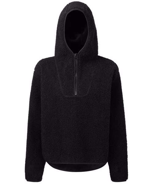 Women's TriDri® sherpa ¼ zip hoodie