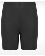 Black Lycra Fitness Short (DL908)
