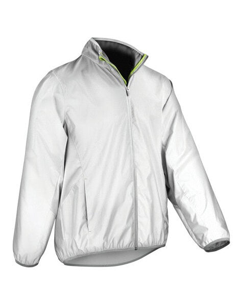 Luxe reflective hi-vis jacket